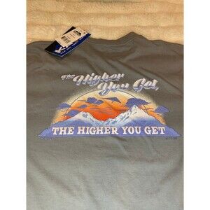 ​NWT KAVU T-Shirt Small Ultimate Grey Organic Cotton Crew Neck Outdoors Tee